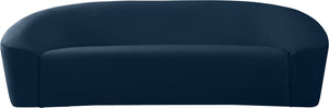 Vivian Sofa In Navy Velvet