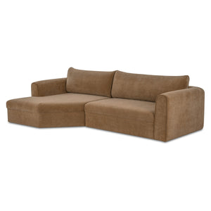 Moe's Madrid Left Sectional Sofa in Taupe