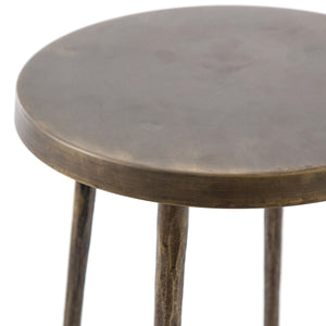 Westwood Barstool in Antique Brass