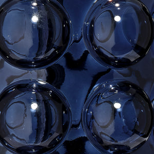 Seltzer Blown Glass Table Lamp, Blue