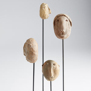Mindful Java Sculpture in Rustic