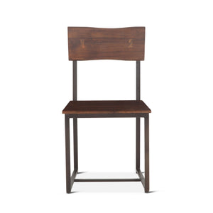 Loft Acacia Wood Live Edge Dining Chair
