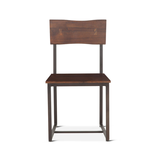 Loft Acacia Wood Live Edge Dining Chair