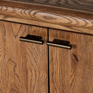 Glenview Bookcase In Weathered Oak