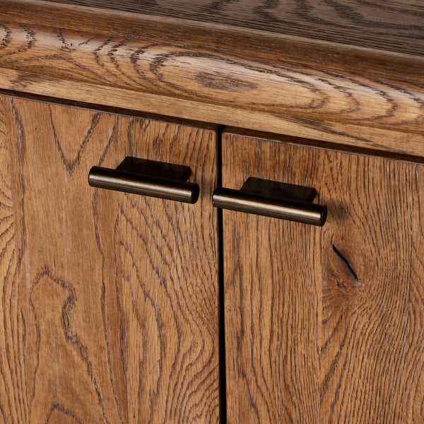 Glenview Bookcase In Weathered Oak
