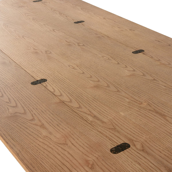Flip Top Console Table In Toasted Ash