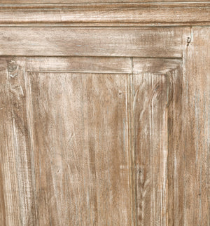 Adelaide Solid Wood 3-Drawer Nightstand in Natural Cream Wash