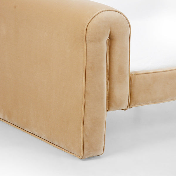 Mitchell King Bed - Surrey Camel