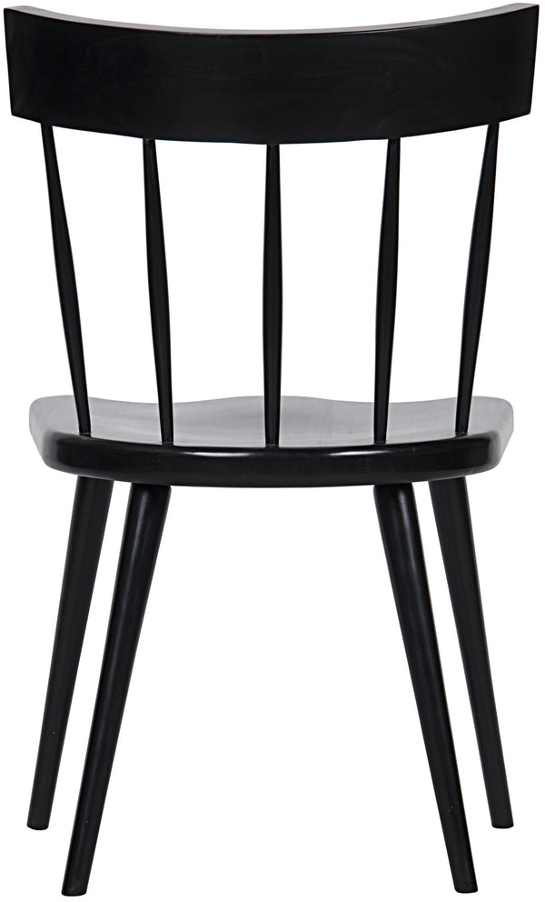 Esme Chair, Hand Rubbed Black