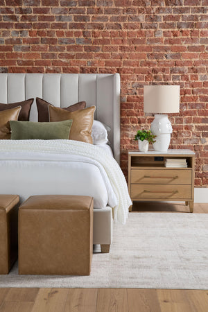 Cambria 2-Drawer Nightstand