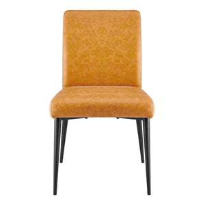 Kevin KD PU Dining Side Chair, Vintage Cedar