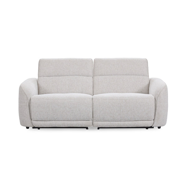 Ostend Upholstered Power Recliner Sofa with Headrest - Gray