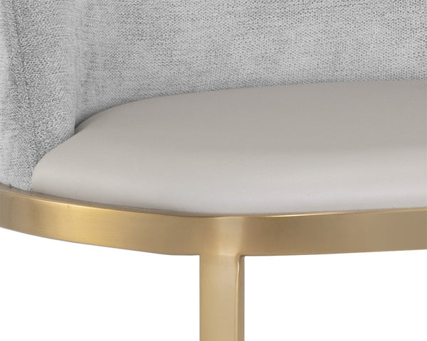 DOVER COUNTER STOOL - NAPA STONE / POLO CLUB STONE