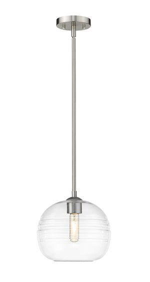 Harmony 1 Light Pendant in Brushed Nickel Finish