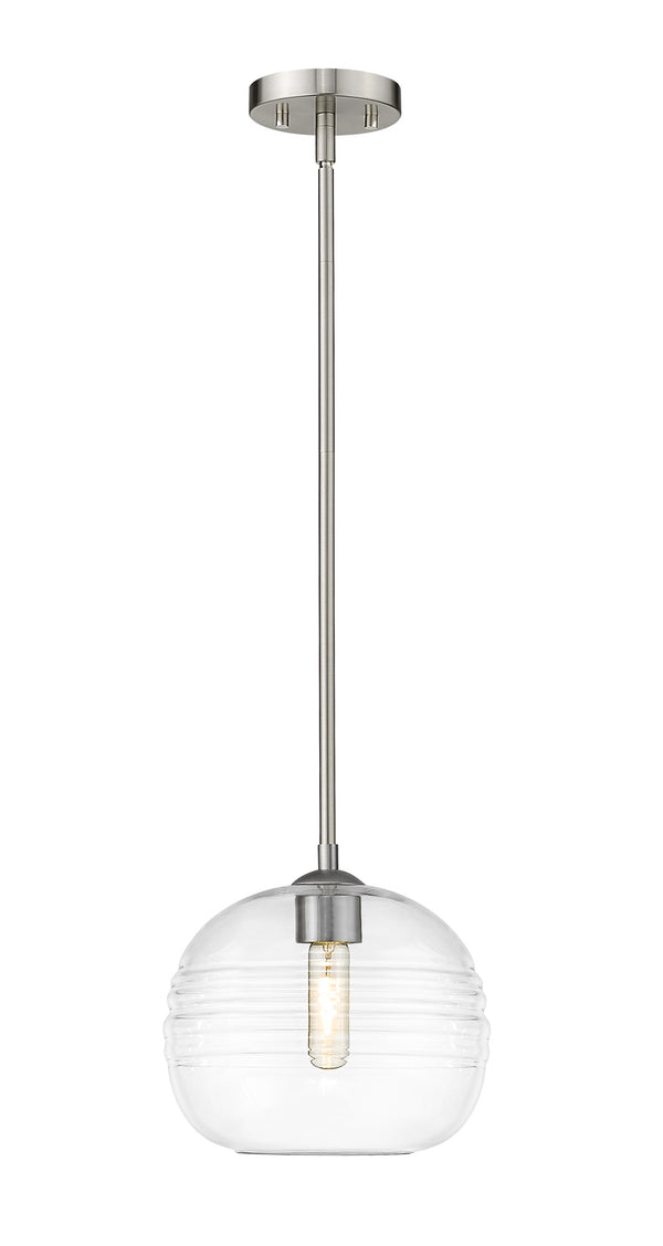 Harmony 1 Light Pendant in Brushed Nickel Finish