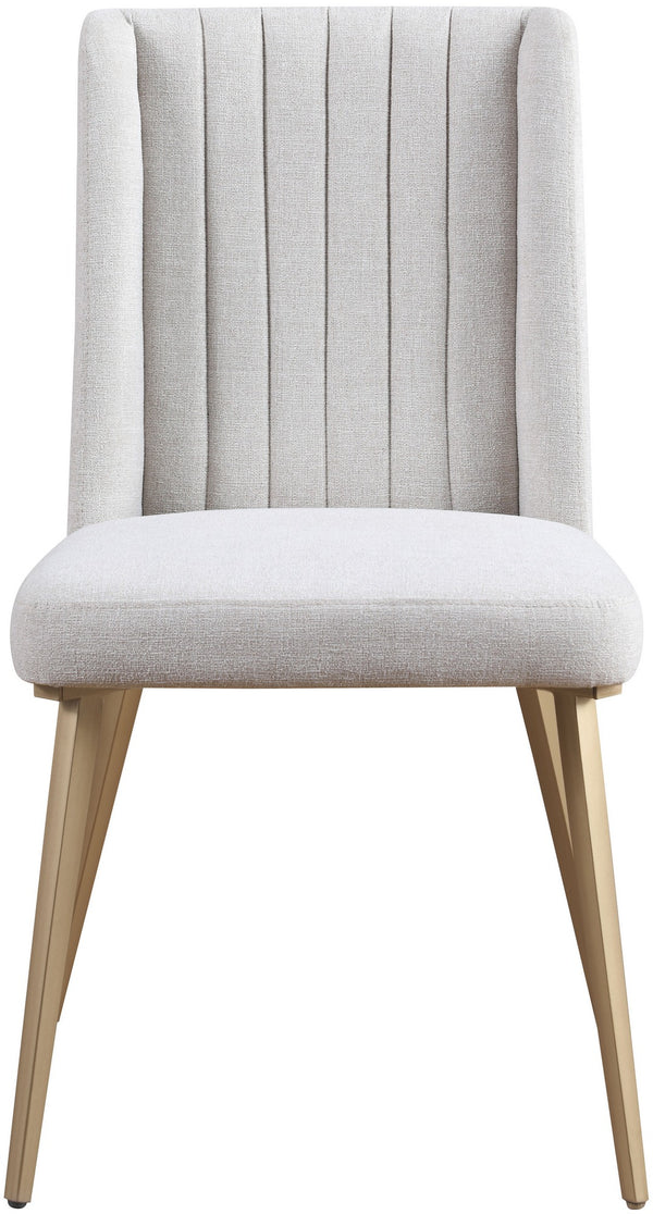 Alexandra Dining Chair In Brushed Gold
