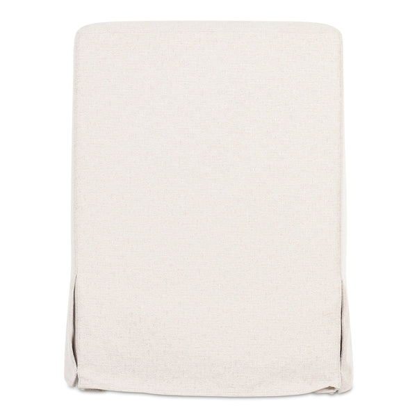 Moe's Lydia Slipcover Dining Chair with Lumbar Pillow