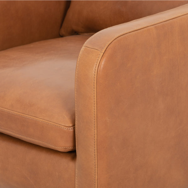 Kaya Swivel Chair-Haven Tobacco