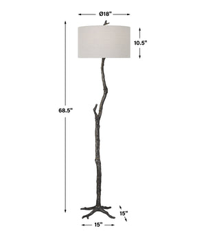 Spruce Rustic Floor Lamp