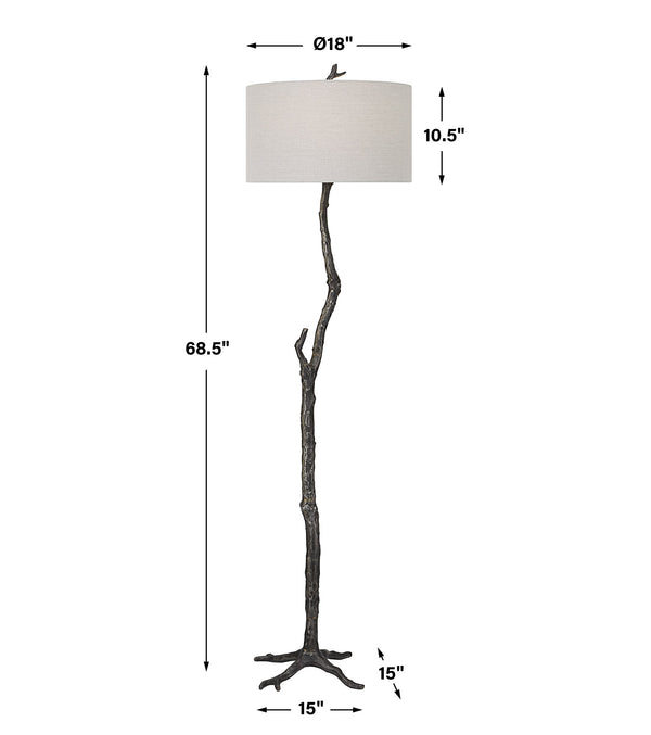 Spruce Rustic Floor Lamp