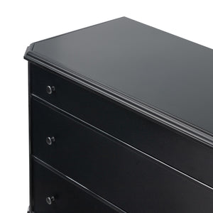 Lendon 6 Drawer Dresser in Black