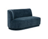 JACLYN MODULAR - LEFT ARMCHAIR - DANNY DUSTY BLUE