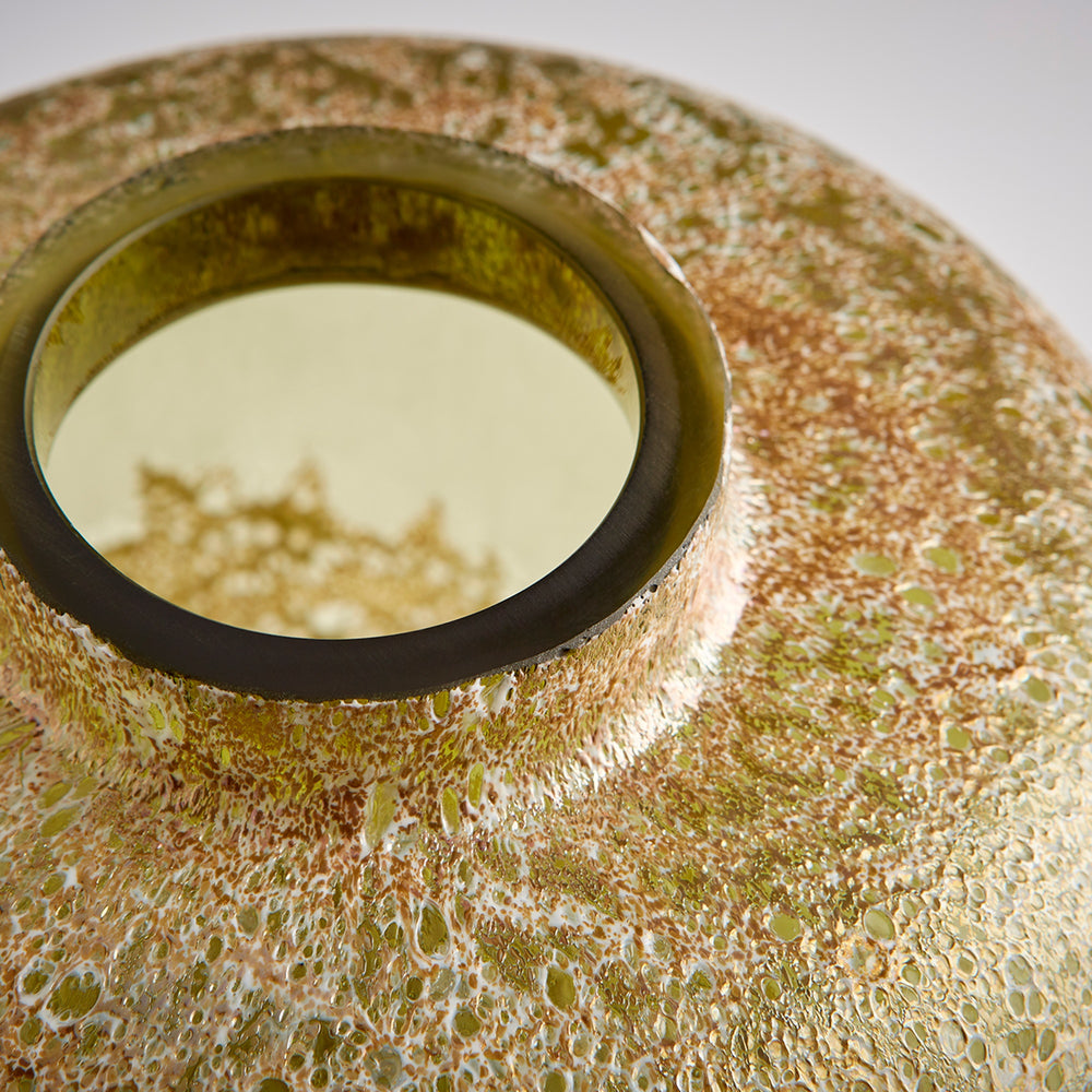 Alkali Vase in Forest Stone