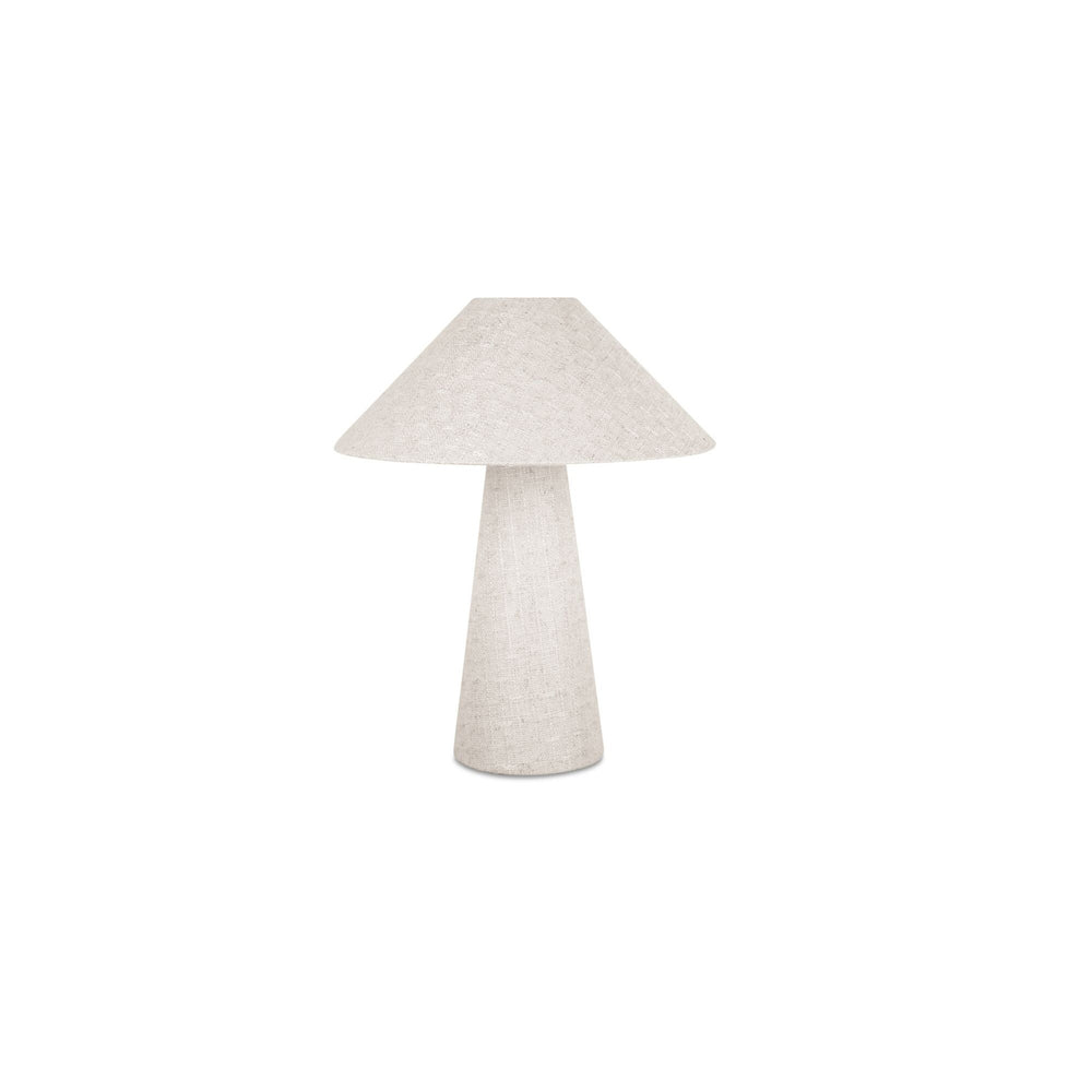 Moe's Nori Flecked White Table Lamp