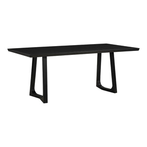 Moe's Silas Black Ash Dining Table