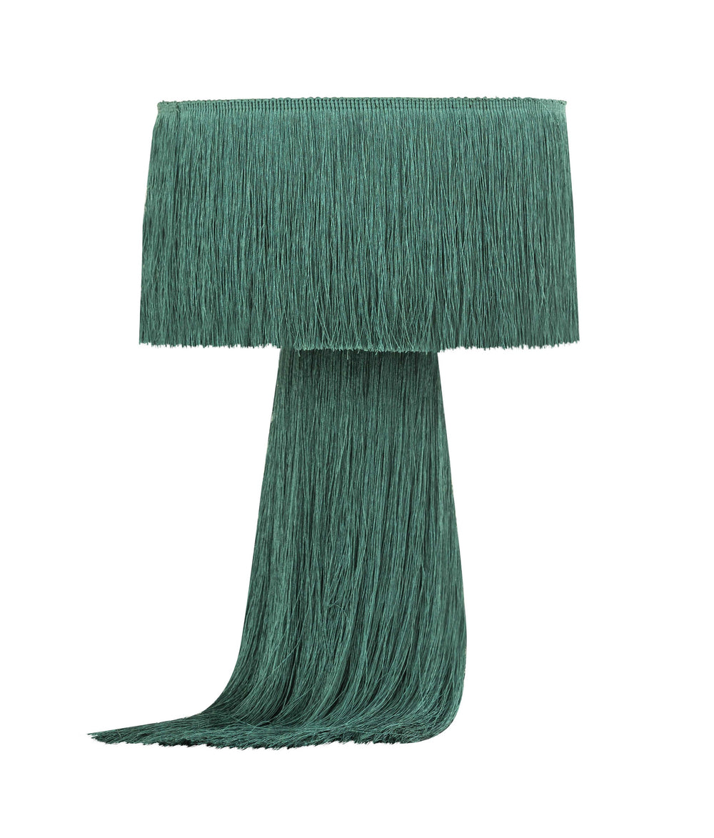 Atolla Emerald Tassel Table Lamp