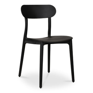 Kent Outdoor Dining Chair Black - Set of Two