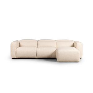 Radley Power Recliner 3-Piece Sectional W/ Chaise - Antigo Natural