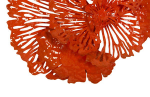 Flower Wall Art, Coral, Small