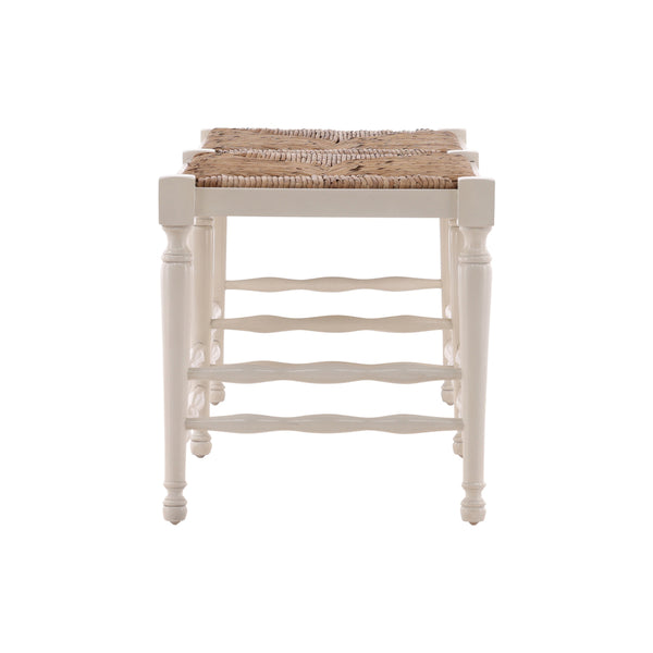 Cream Reed Bench