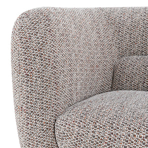 Nico Upholstered Sofa - Brick Polyester