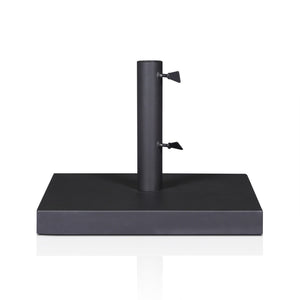 Baska Outdoor Umbrella Stand - Black Stainless Steel