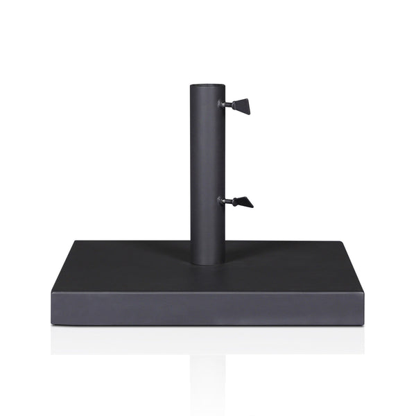 Baska Outdoor Umbrella Stand - Black Stainless Steel