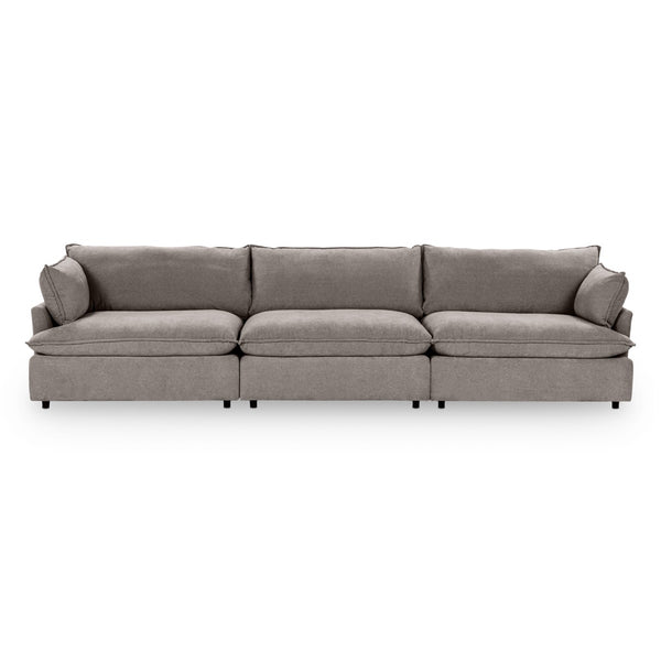 Caplan 3-Piece Modular Sectional in Elite-Charcoal
