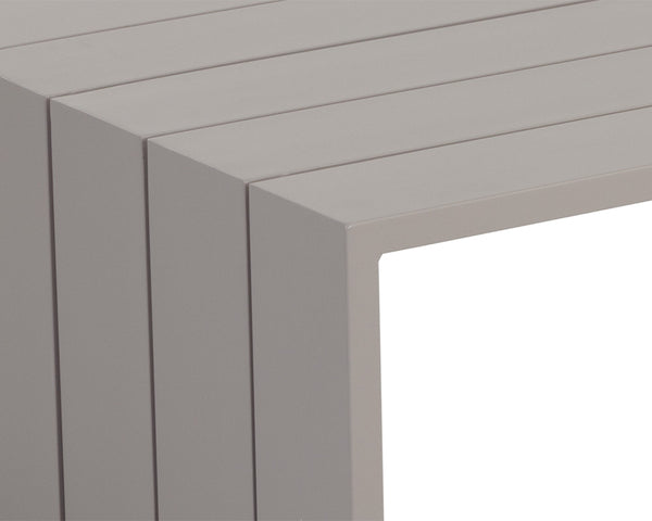 VERIN COFFEE TABLE - GREIGE