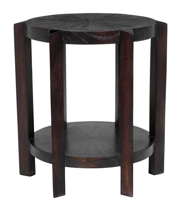 Yuhuda Small Side Table, Sombre Finish