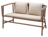 Grayson Wood Settee