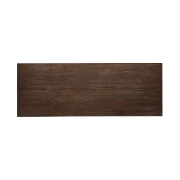 The Arch Dining Table in Medium Brown Fir Veneer