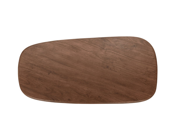 Harvey Solid Wood Desk in Chestnut Finish