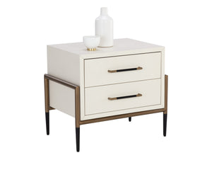 WELDRICK NIGHTSTAND - OYSTER