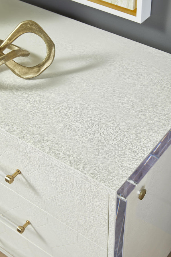 Sonia Shagreen 6-Drawer Double Dresser