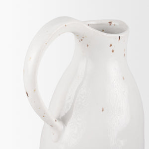 Valora Black Speckled Cream w/ Light Beige Ceramic Jug
