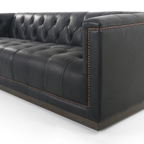 Maxx Sofa In 86" In Heirloom Black