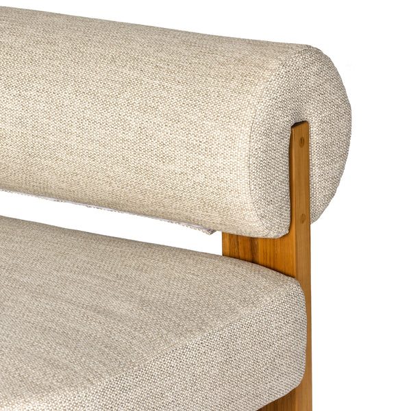 Malta Outdoor Sofa 60" In Faye Sand