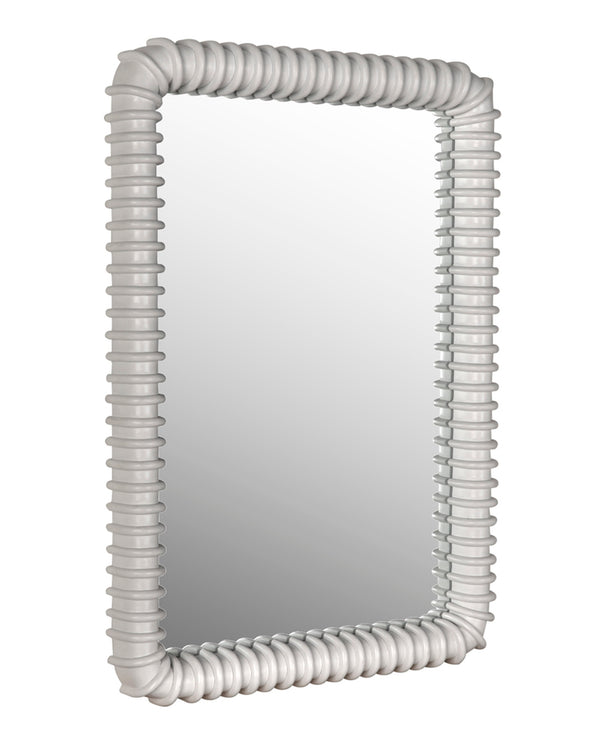 Toshi MIrror, Solid White