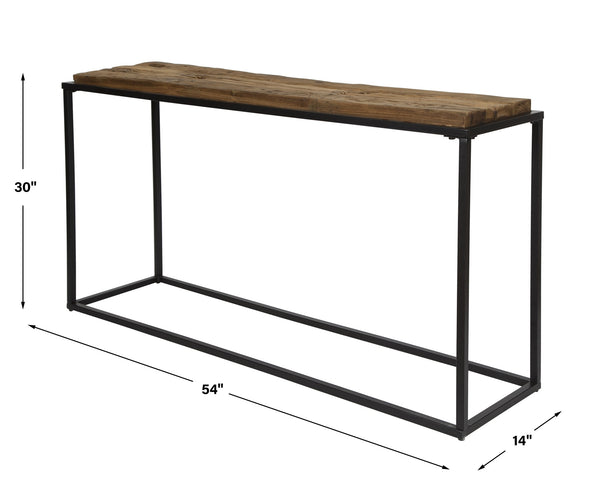 Holston Salvaged Wood Console Table